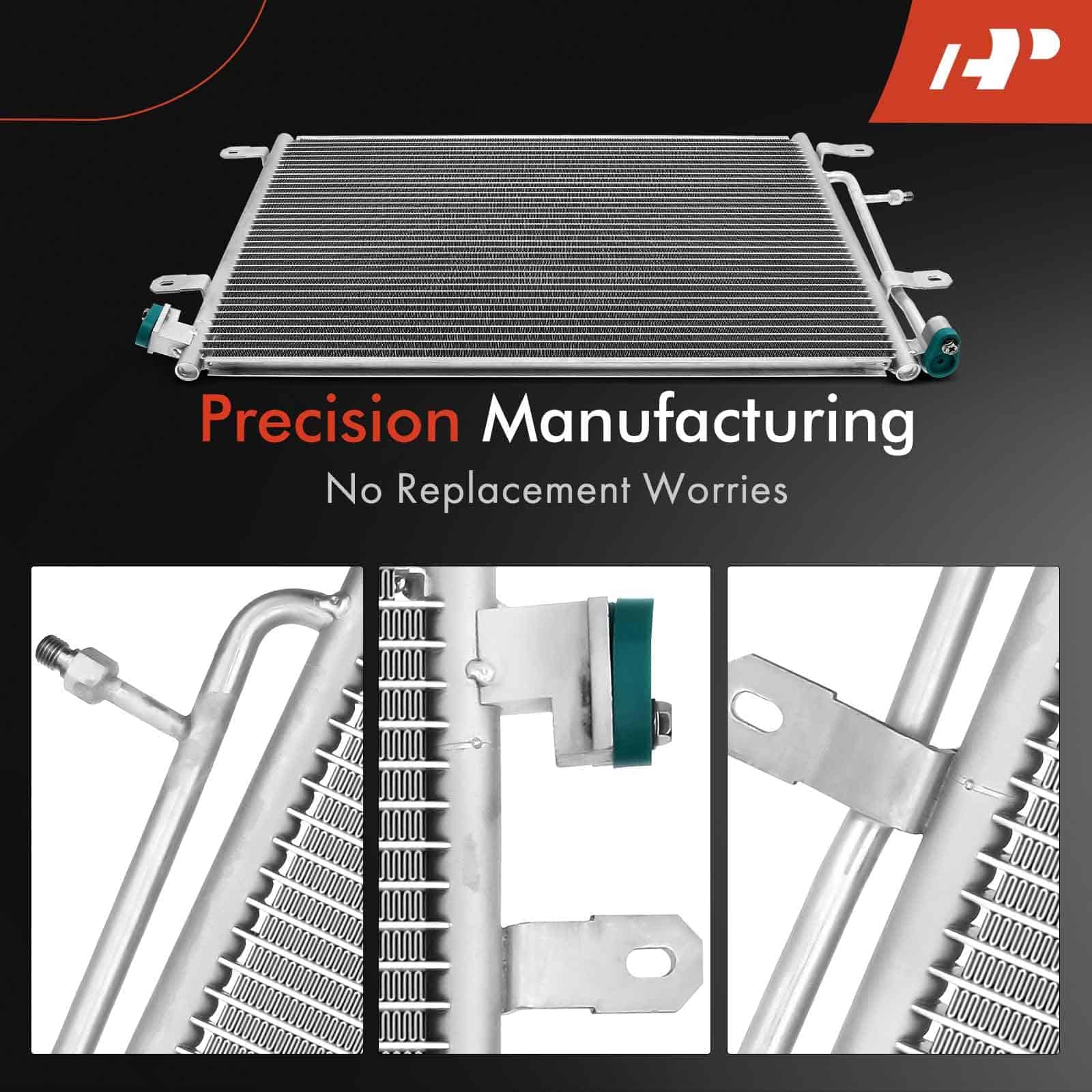 Condensador de Aire Acondicionado A-Premium Compatible con - Imagen 9