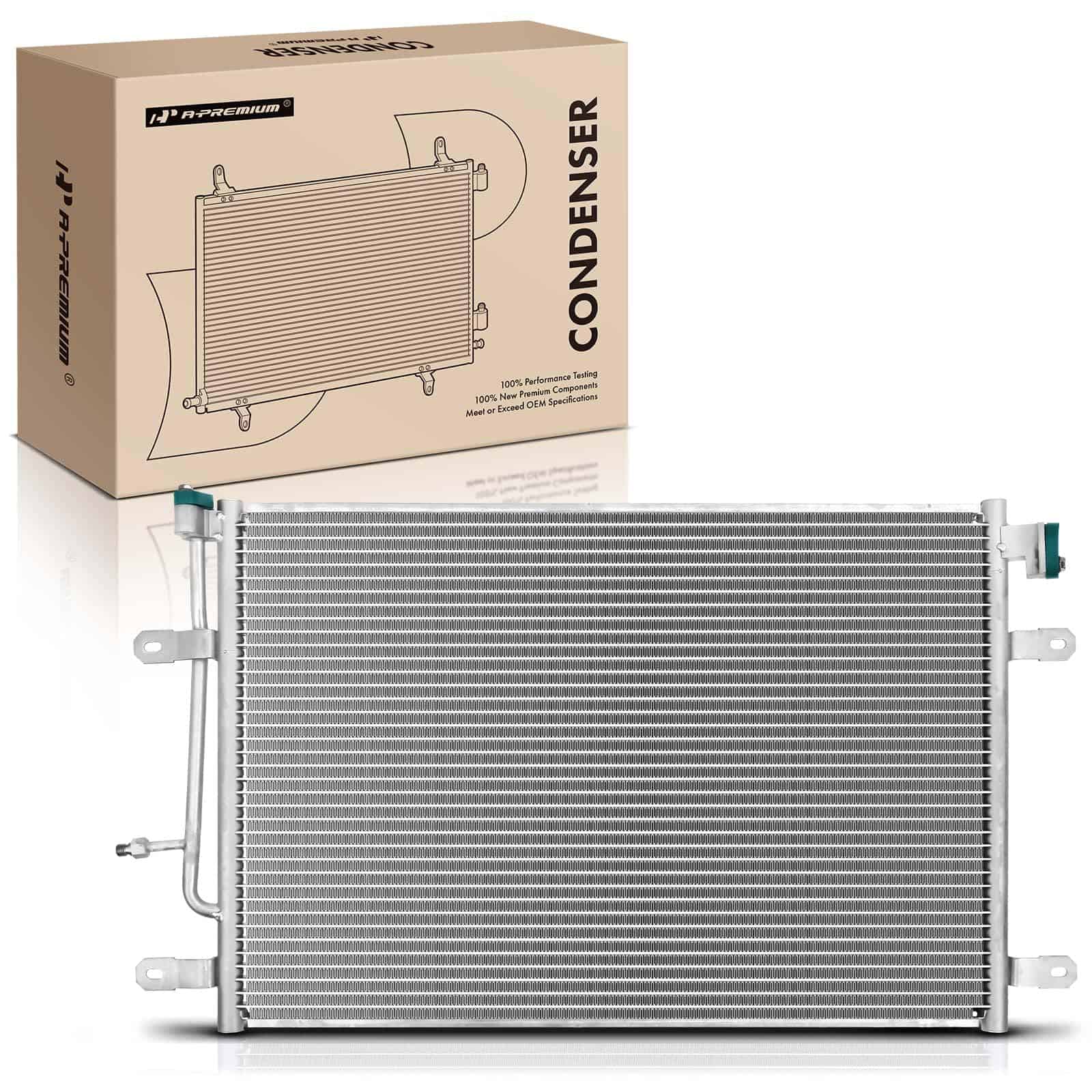 Condensador de Aire Acondicionado A-Premium Compatible con