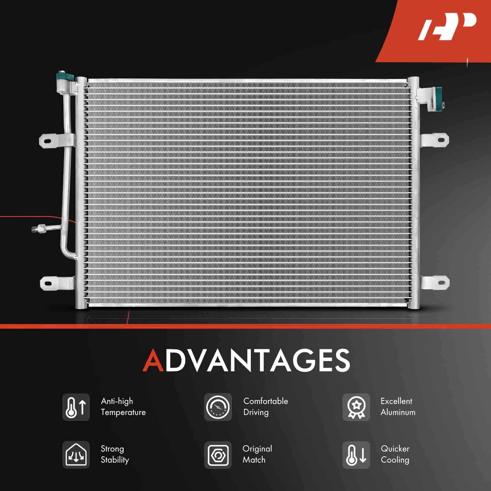 Condensador de Aire Acondicionado A-Premium Compatible con - Imagen 6