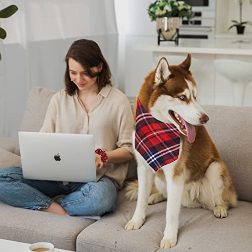 Conjunto de 4 Bandanas para Perros con Moños y Scrunchies - Imagen 4