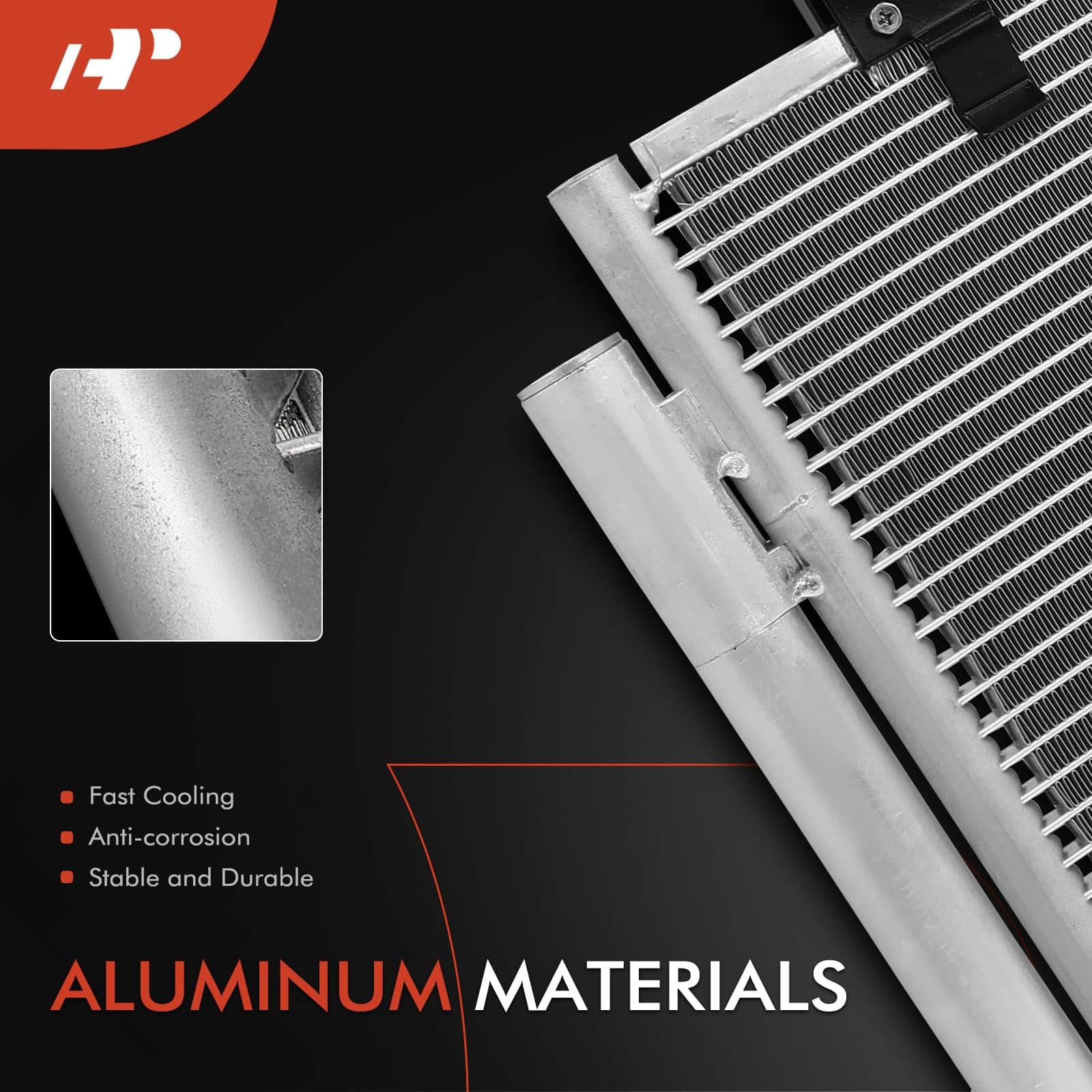 Condensador de A/C A-Premium Reemplazo# 4986 - Compatible - Imagen 3