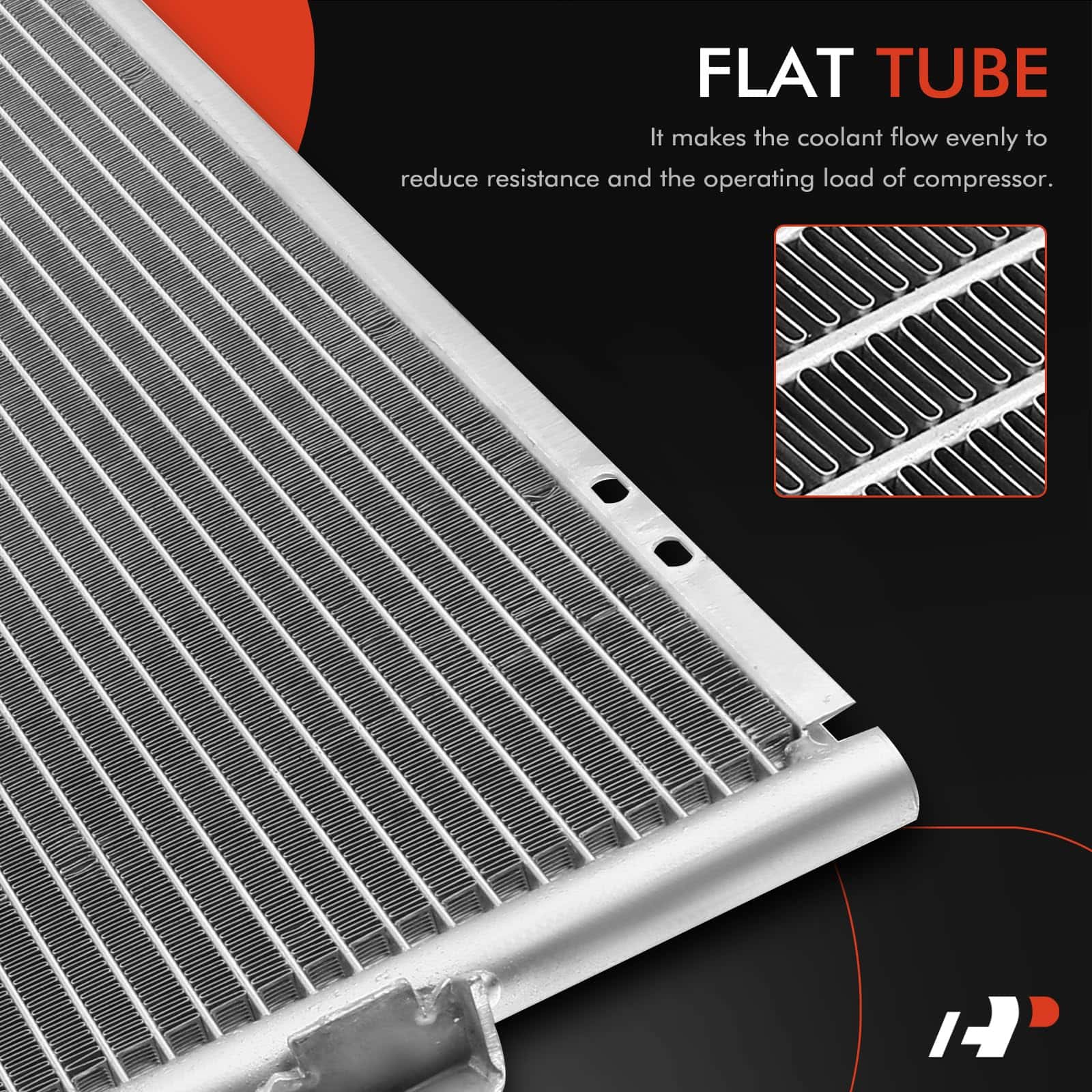 Condensador de A/C A-Premium Reemplazo# 4986 - Compatible - Imagen 4