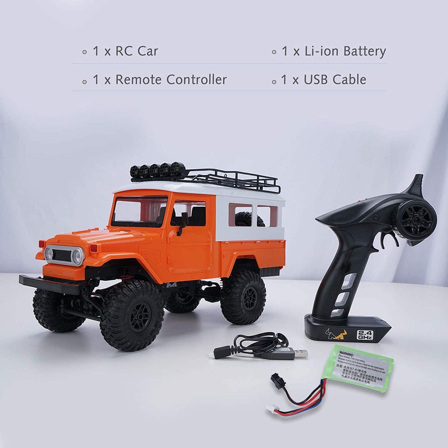 Coche RC FMTStore MN40, Escala 1:12 2.4GHz Coche de Control - Imagen 8