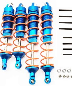 4pcs Amortiguador delantero y trasero para -Azul oscuro