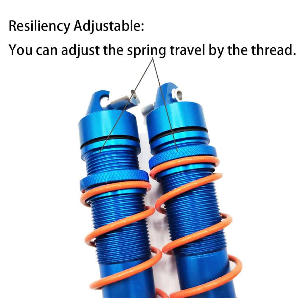 4pcs Amortiguador delantero y trasero para -Azul oscuro - Imagen 5