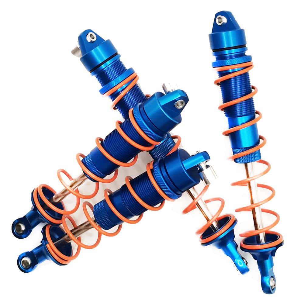 4pcs Amortiguador delantero y trasero para -Azul oscuro - Imagen 7