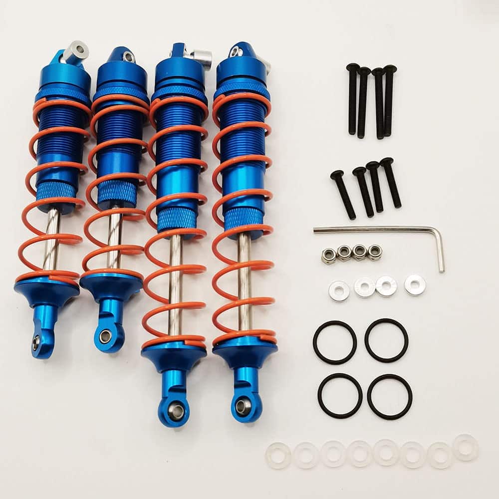 4pcs Amortiguador delantero y trasero para -Azul oscuro - Imagen 8