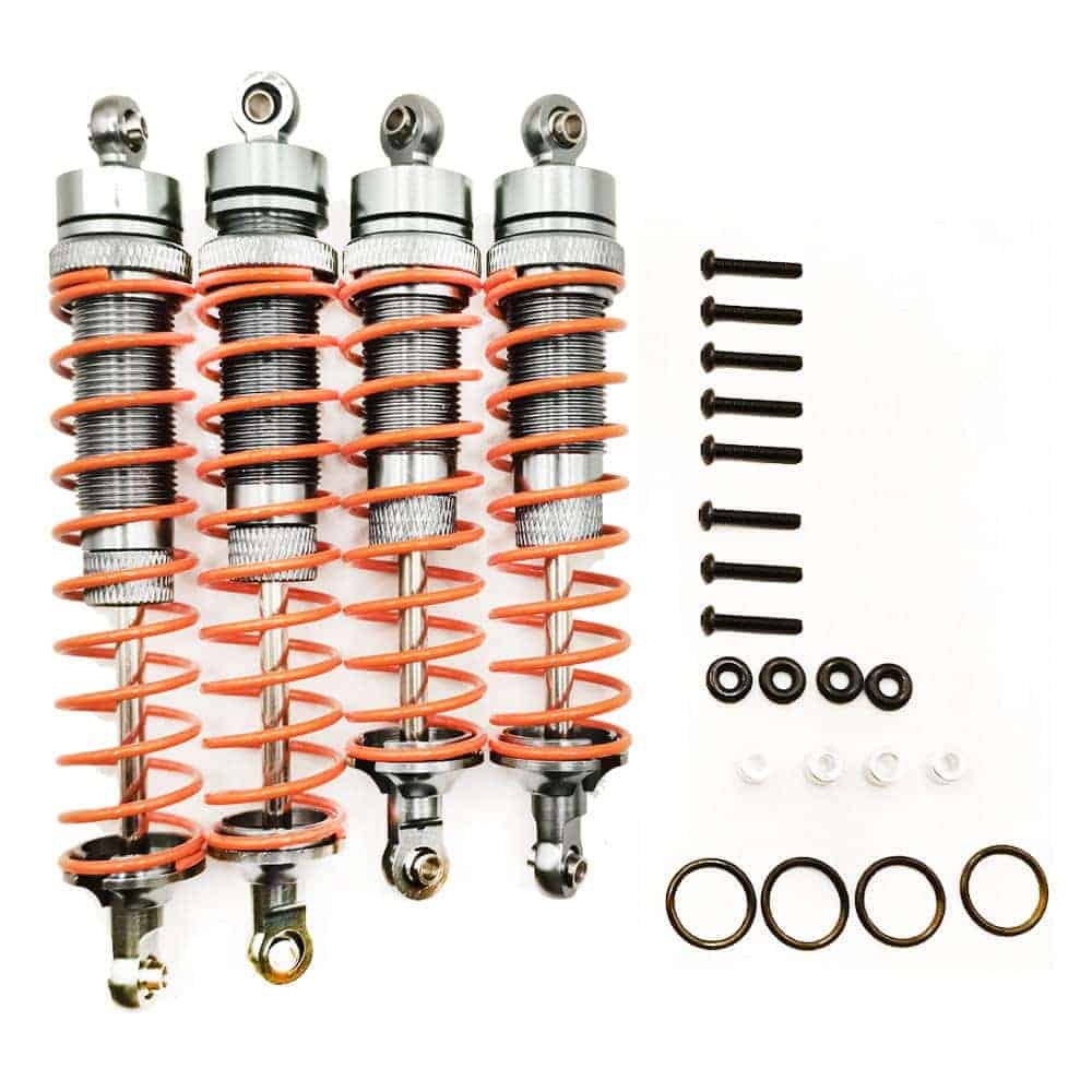 4pcs Amortiguador Delantero Trasero de Aleación Completa