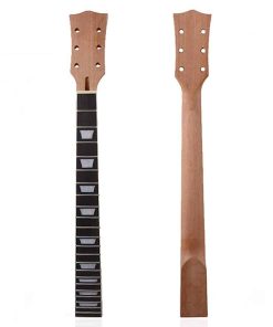 Mástil de Guitarra 22 Trastes 24.5 Pulgadas Caoba Diapasón
