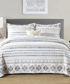 Edredón Tamaño Queen 100% Algodón Boho Queen, Edredones
