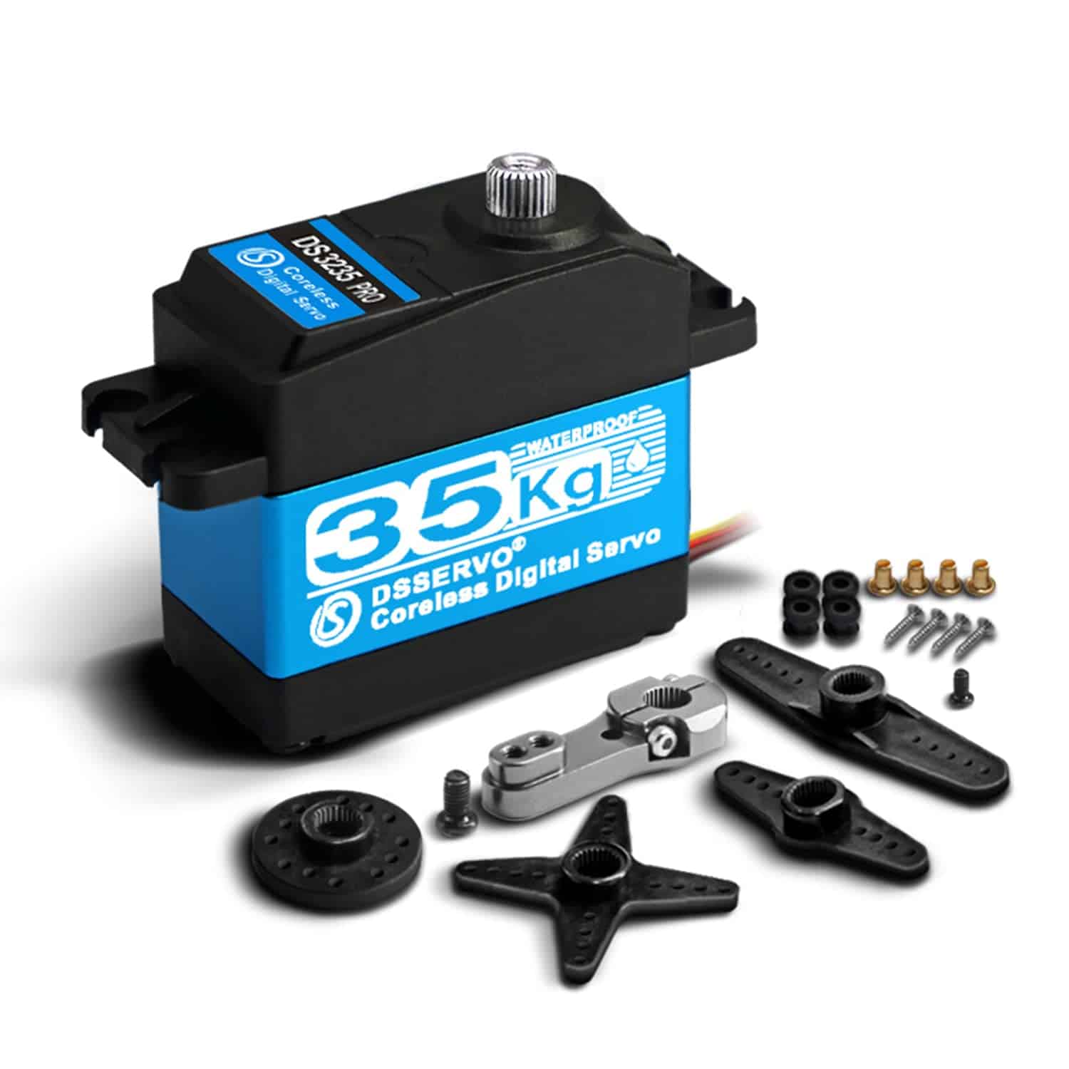ZOSKAY RC Servo 35kg PRO Núcleo Sin Núcleo Motor servo