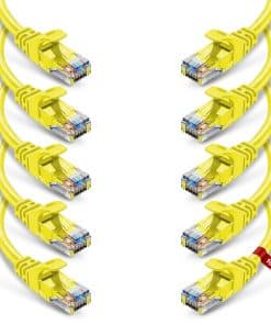 Paquete de 10 cables de parche Ethernet Cat6 de NewYork