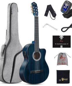 Guitarra Clásica Eléctrica WINZZ AC309CE de 39 Pulgadas con