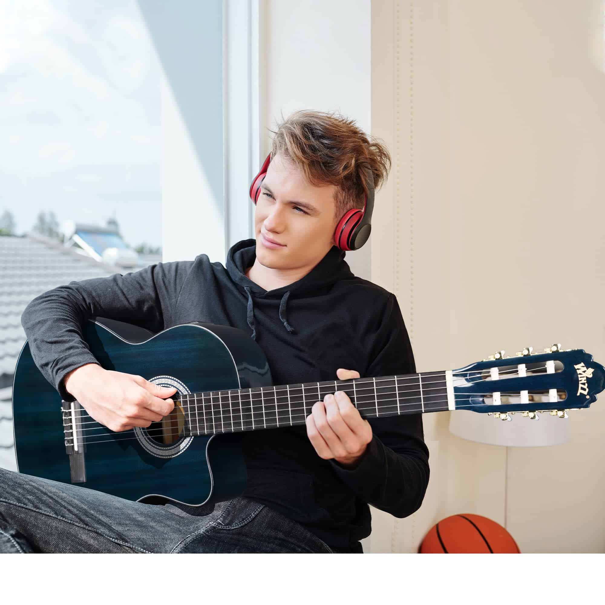 Guitarra Clásica Eléctrica WINZZ AC309CE de 39 Pulgadas con - Imagen 4