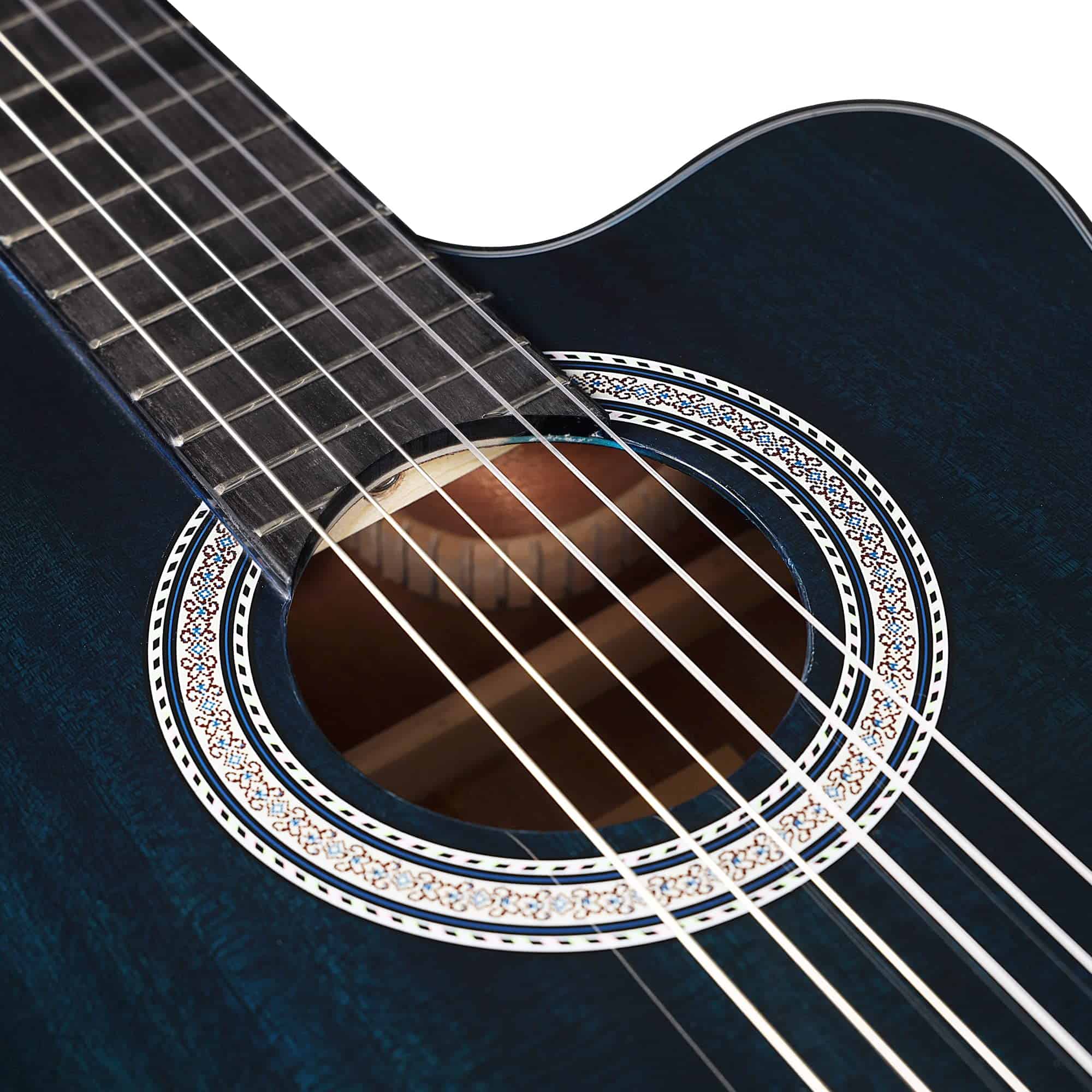 Guitarra Clásica Eléctrica WINZZ AC309CE de 39 Pulgadas con - Imagen 7