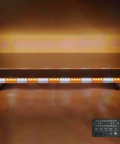 Barra de luz estroboscópica de emergencia con luces