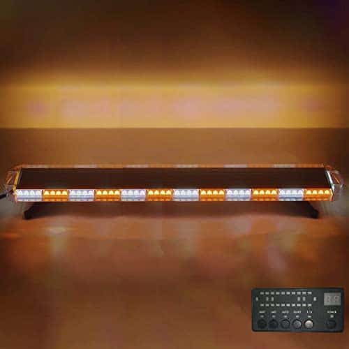 Barra de luz estroboscópica de emergencia con luces