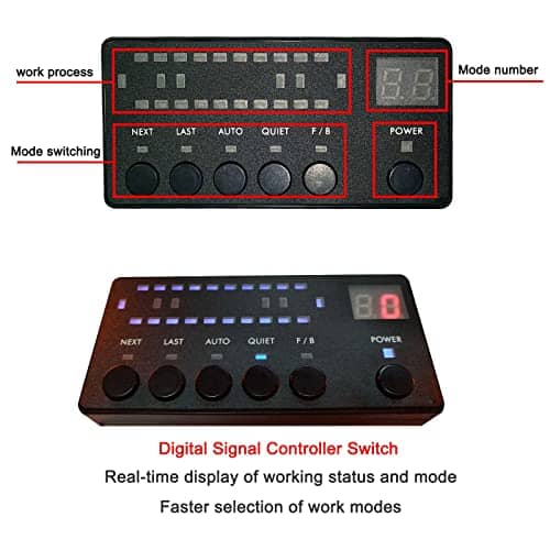 Barra de luz estroboscópica de emergencia con luces - Imagen 7