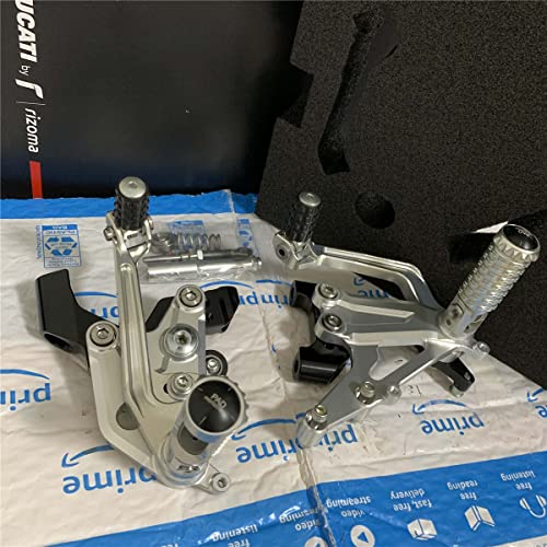 Juego de Estribos Traseros Ajustables para Piloto