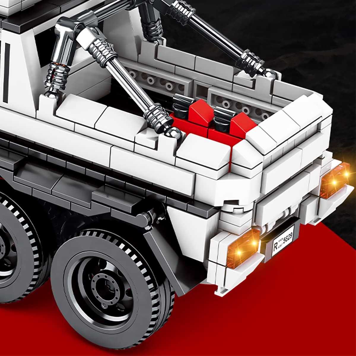 Kit de construcción de camioneta todo terreno 6X6 Veottye, - Imagen 6