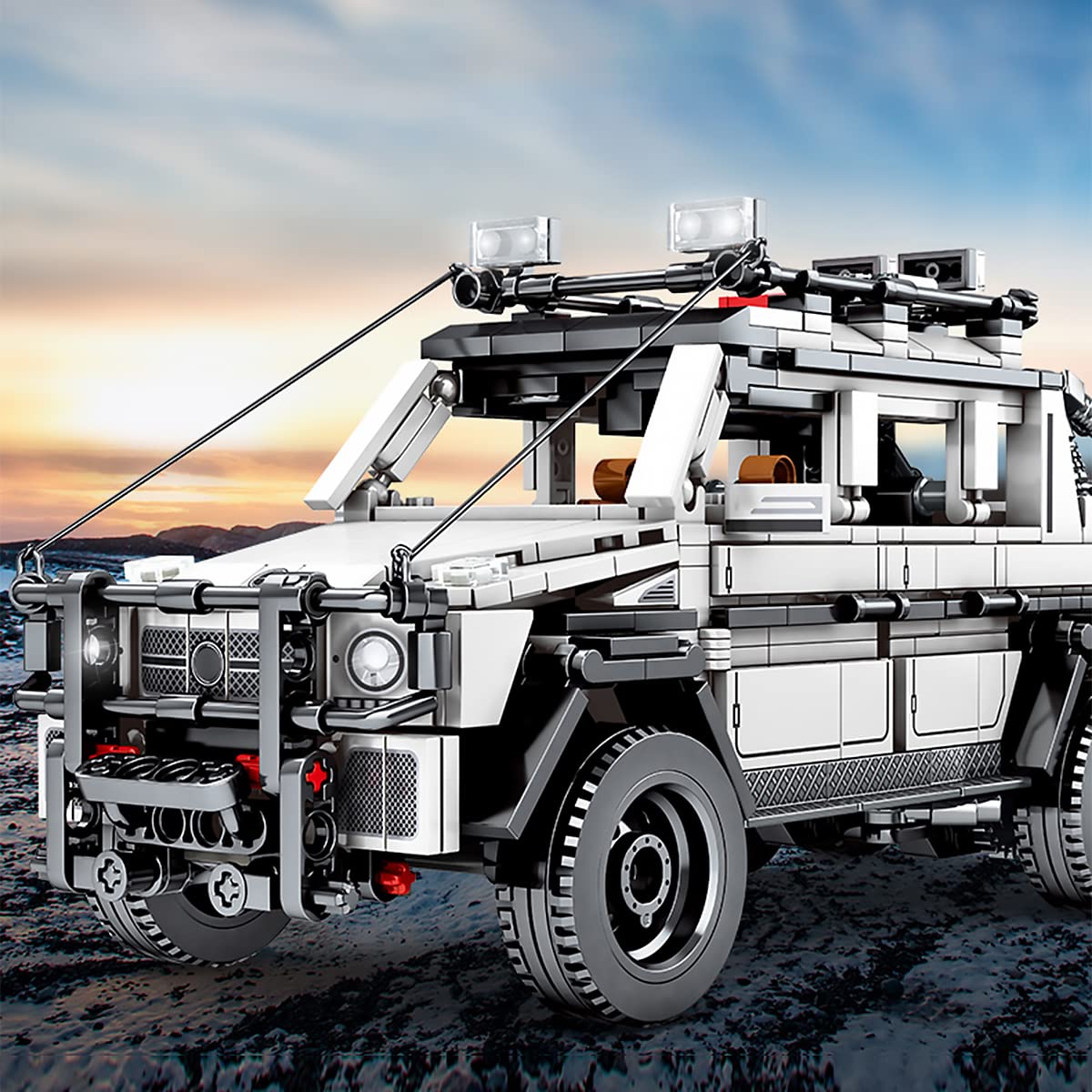 Kit de construcción de camioneta todo terreno 6X6 Veottye, - Imagen 5