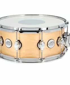 DW Design Series Maple Snare Drum - 6x14, Natural Satin