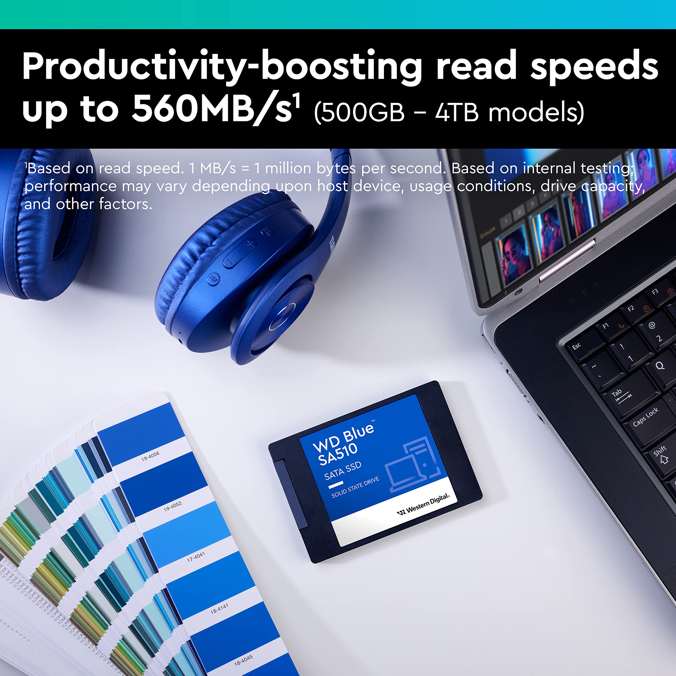 Western Digital 250GB WD Blue SA510 SATA Internal Solid - Imagen 4