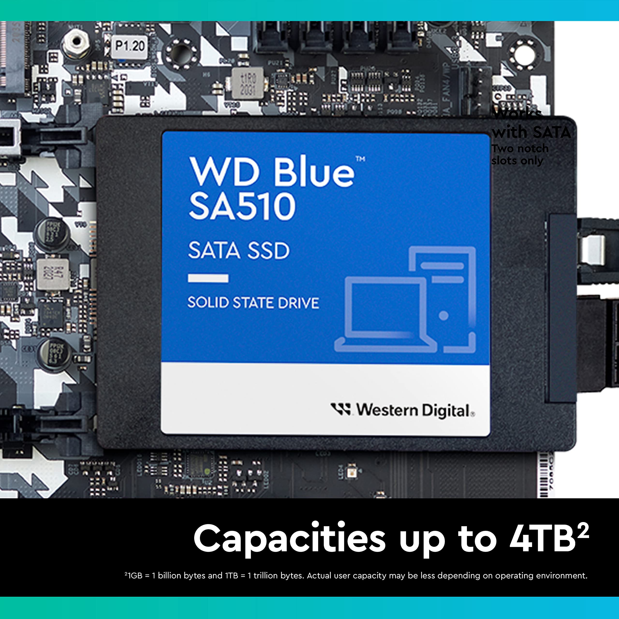 Western Digital 250GB WD Blue SA510 SATA Internal Solid - Imagen 5