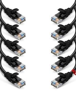 Paquete de 10 cables de parche de Ethernet Cat6 de NewYork