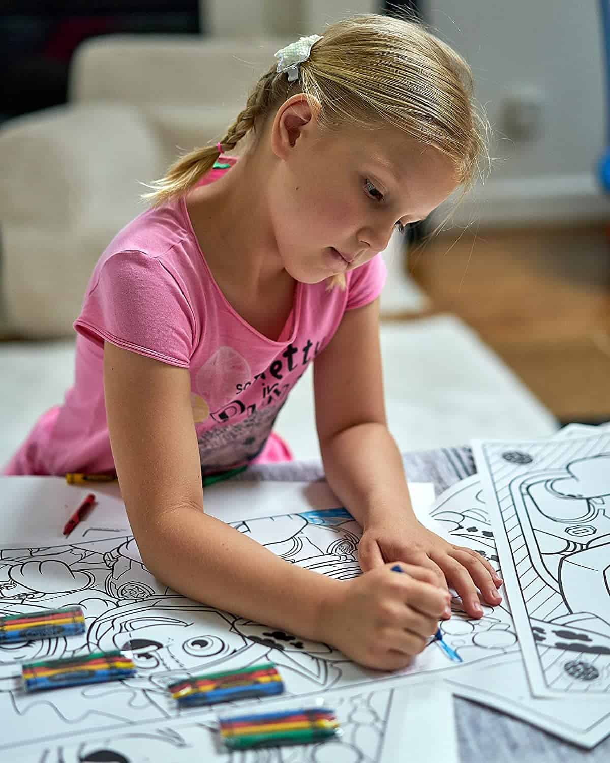 CrayonKing 250 Sets de 4 paquetes en celofán (1000 crayones - Imagen 6