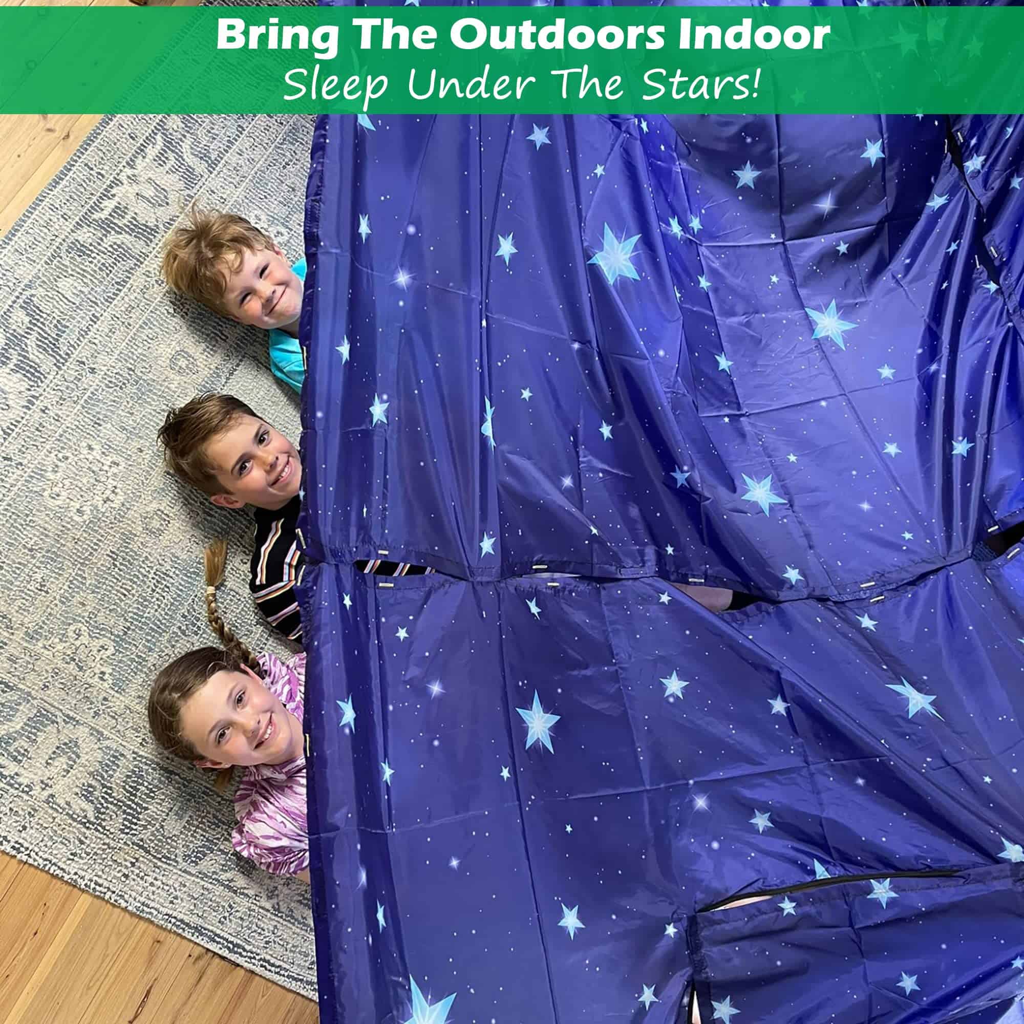 Kit de Construcción de Fuertes Molcey para Niños 4-8 8-12+ - Imagen 9