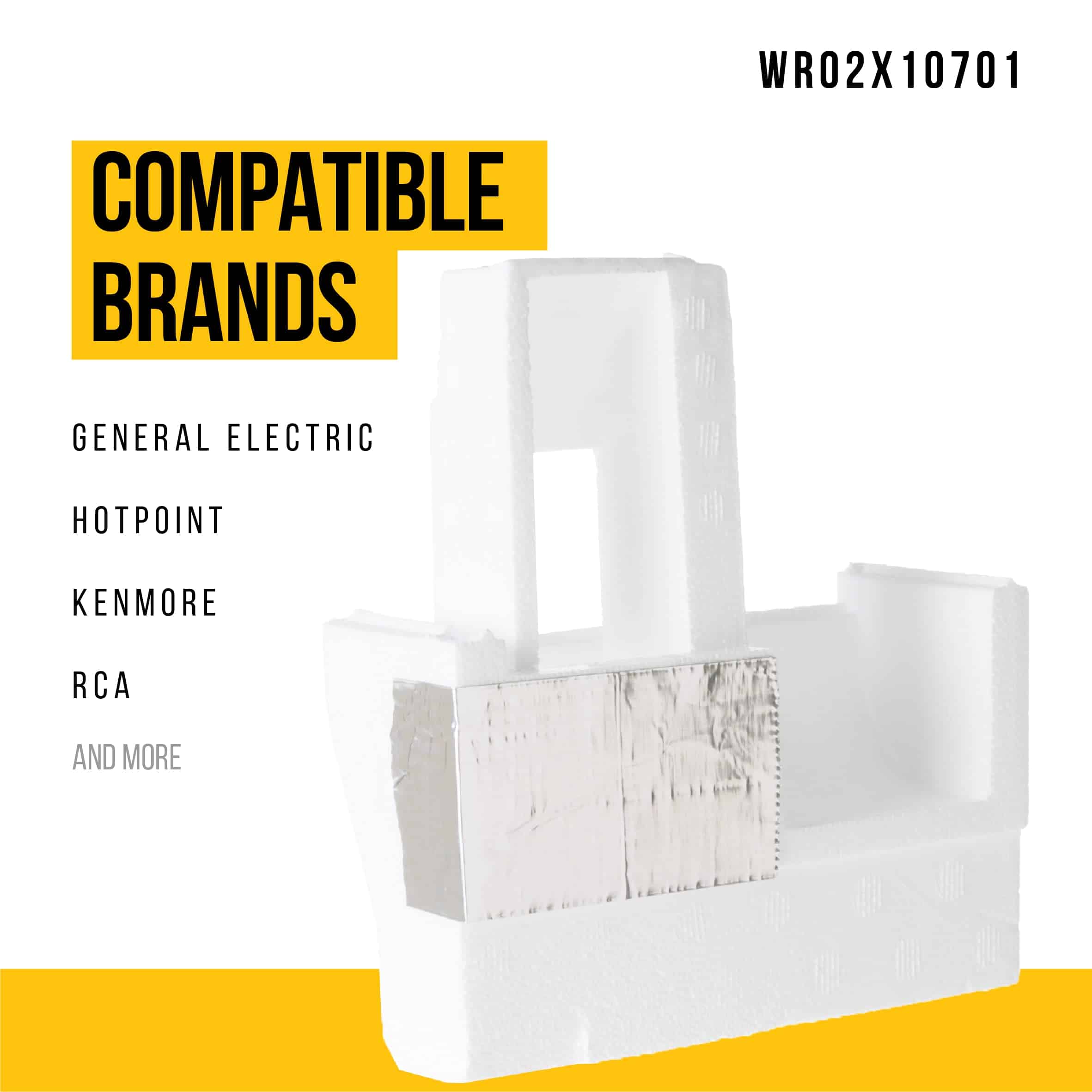 Ducto de aire de espuma WR02X10701 actualizado - Piezas de - Imagen 3