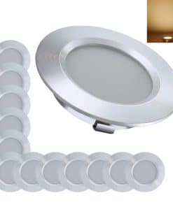 Luces empotradas Hoysum de 12 voltios para RV Apliques de