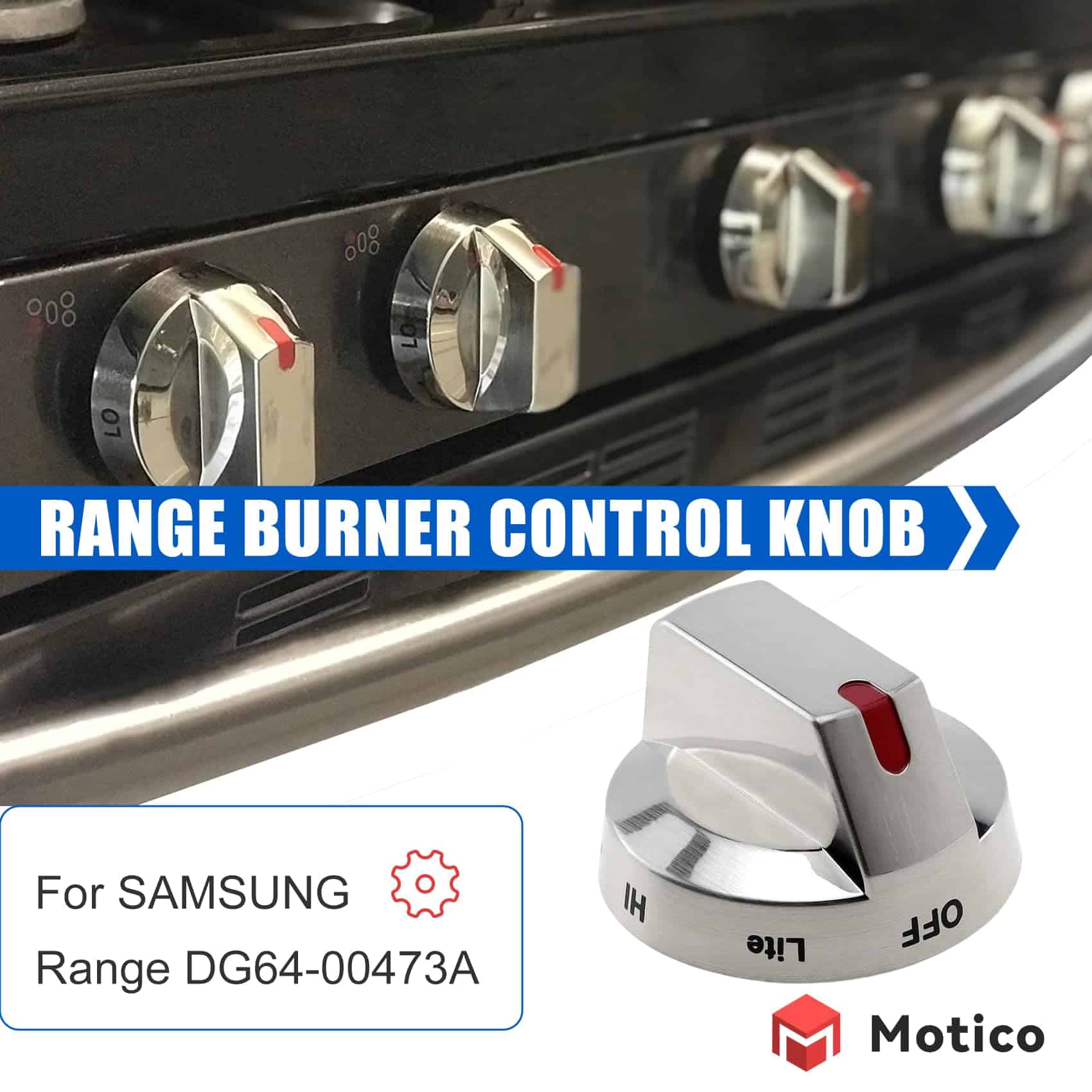 Perillas de Dial Mejoradas M Motico DG64-00473A Compatible - Imagen 8