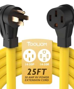 TOOLIOM Cable de extensión de RV NEMA 14-50 de 50 amperios,