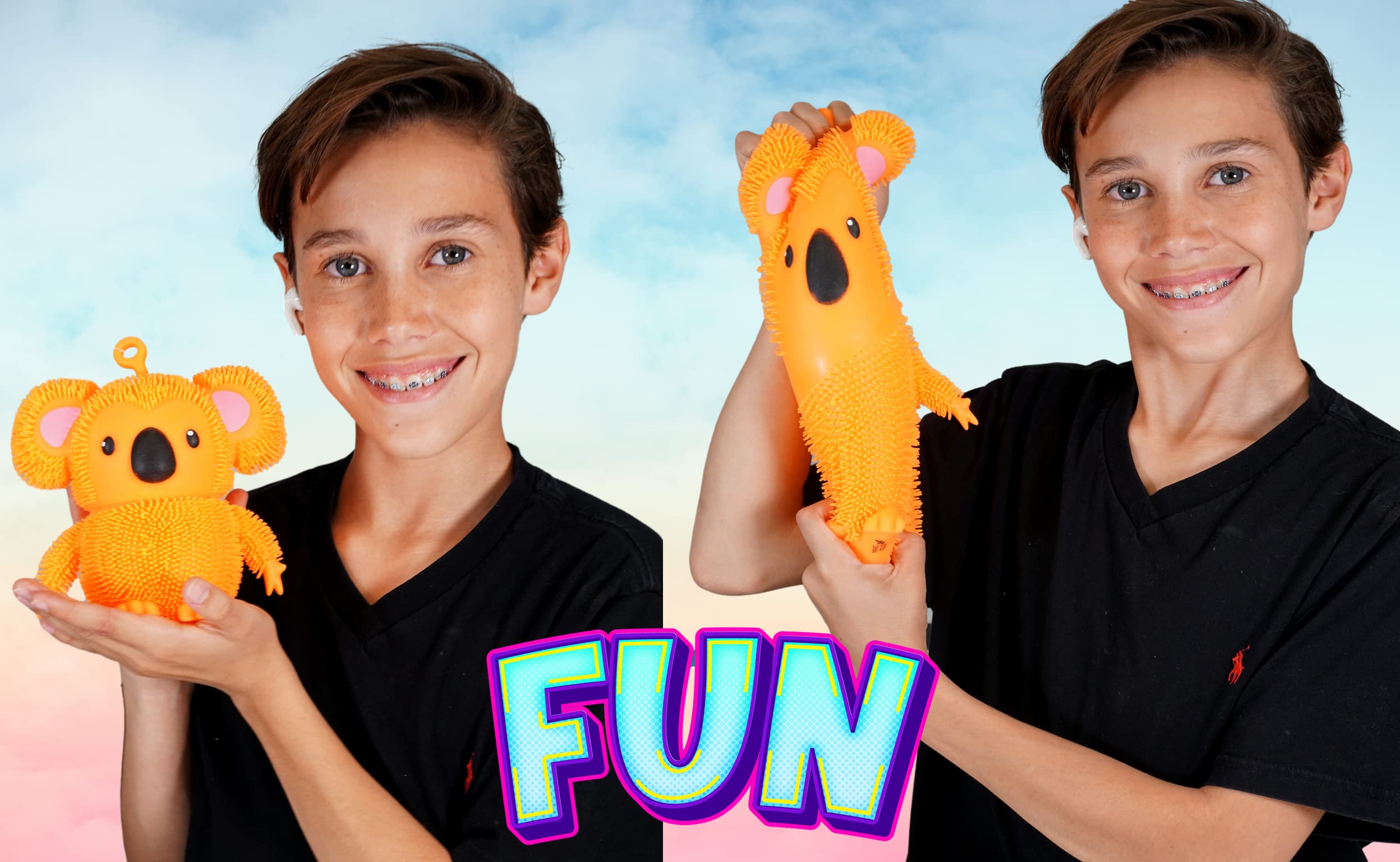 JA-RU Koala Bear Pets Stretchy Squishy Fidget Toy (6 Koalas - Imagen 4