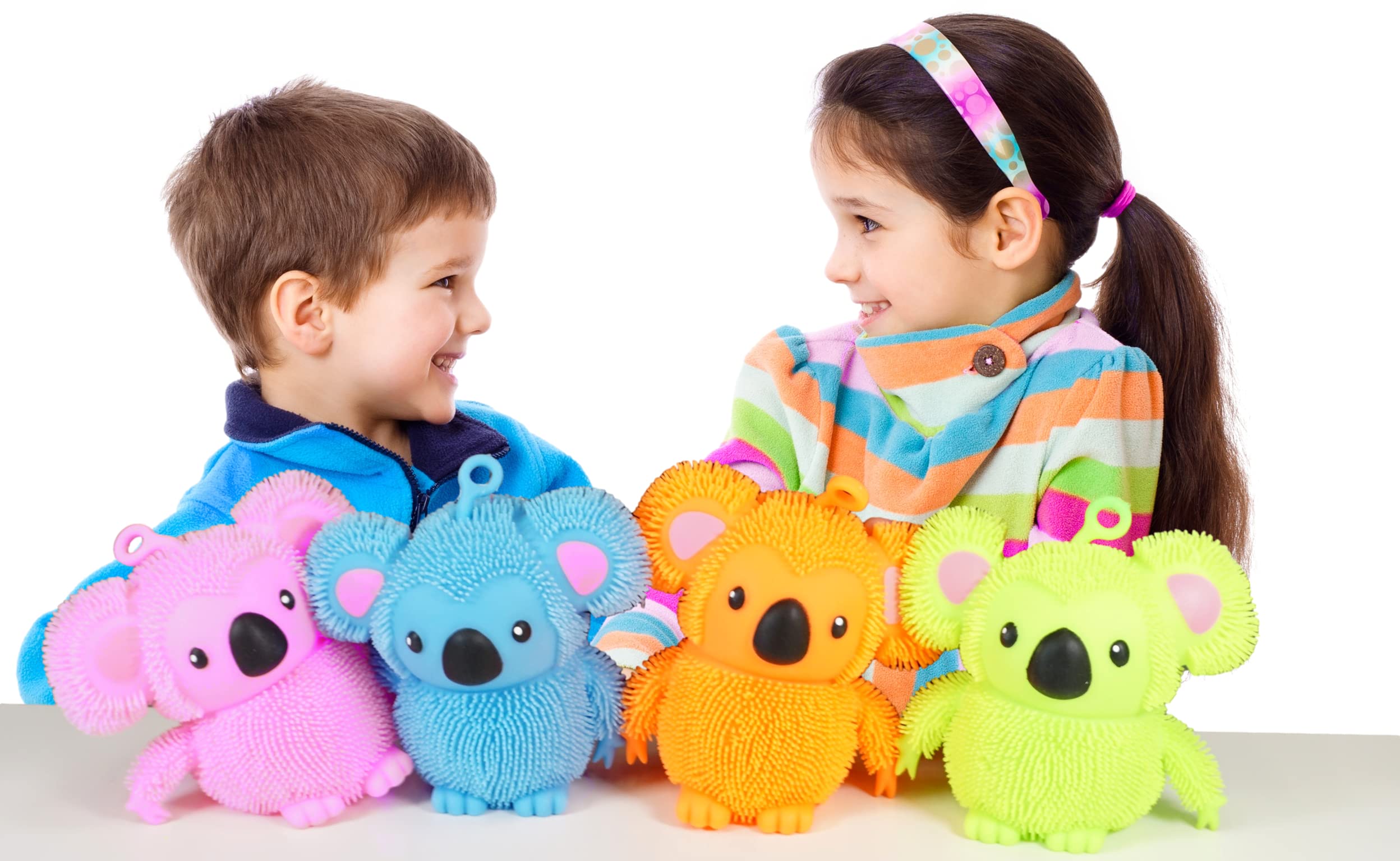 JA-RU Koala Bear Pets Stretchy Squishy Fidget Toy (6 Koalas - Imagen 3