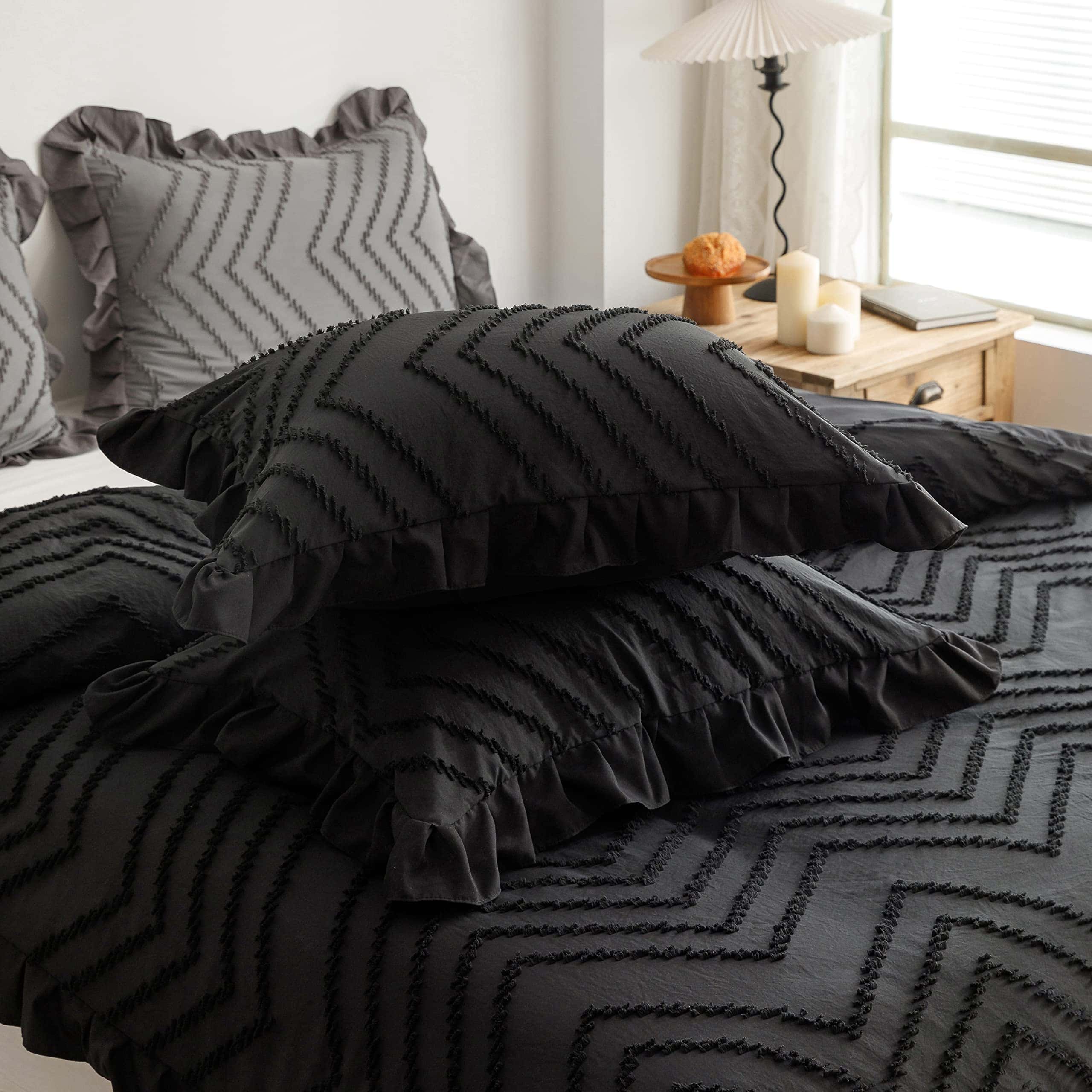 Juego de Funda de Edredón Boho BAHALDEN Tamaño King, - Imagen 7