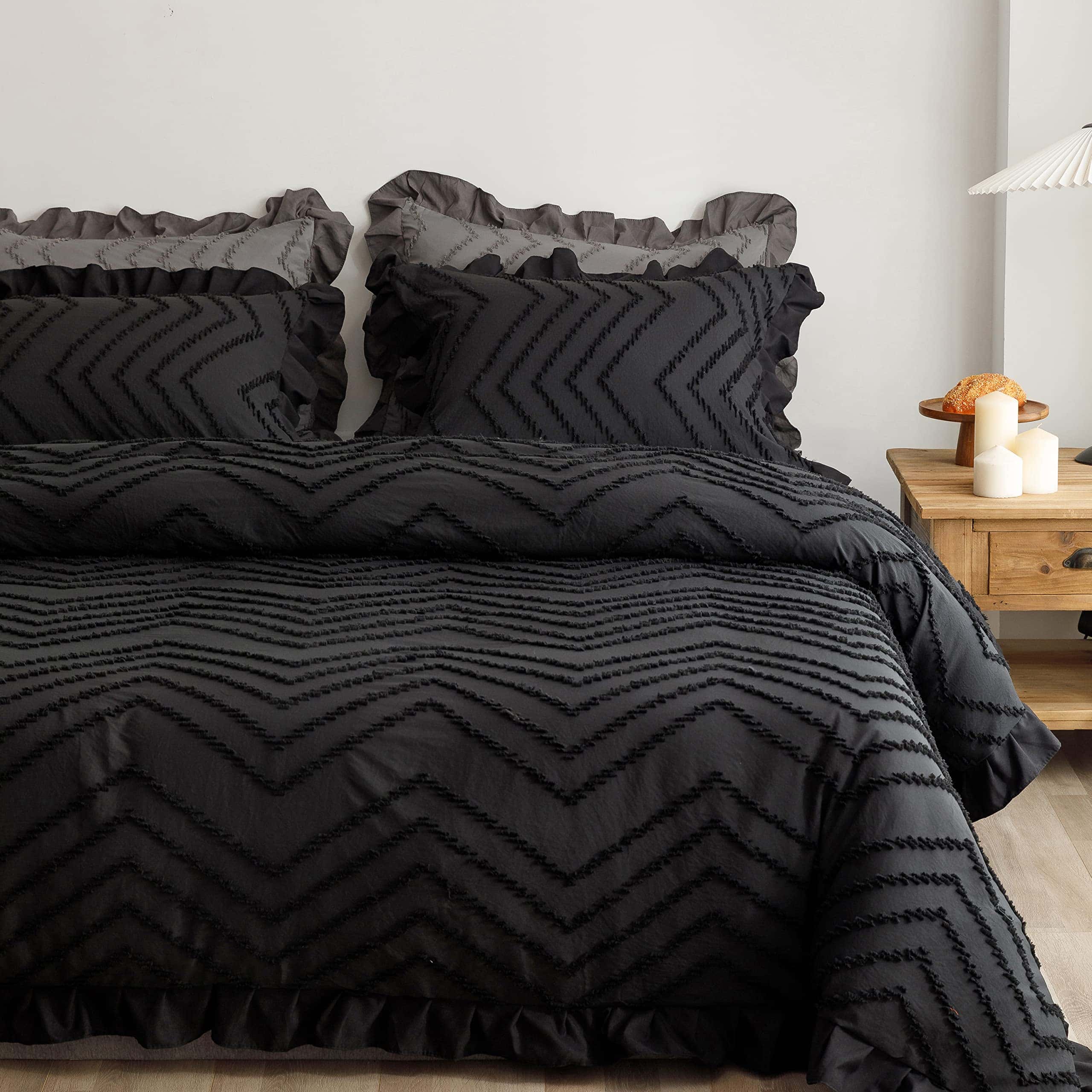 Juego de Funda de Edredón Boho BAHALDEN Tamaño King, - Imagen 9