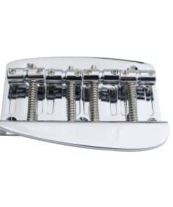 Puente de bajo fijo de latón de 4 cuerdas para bajos Jazz