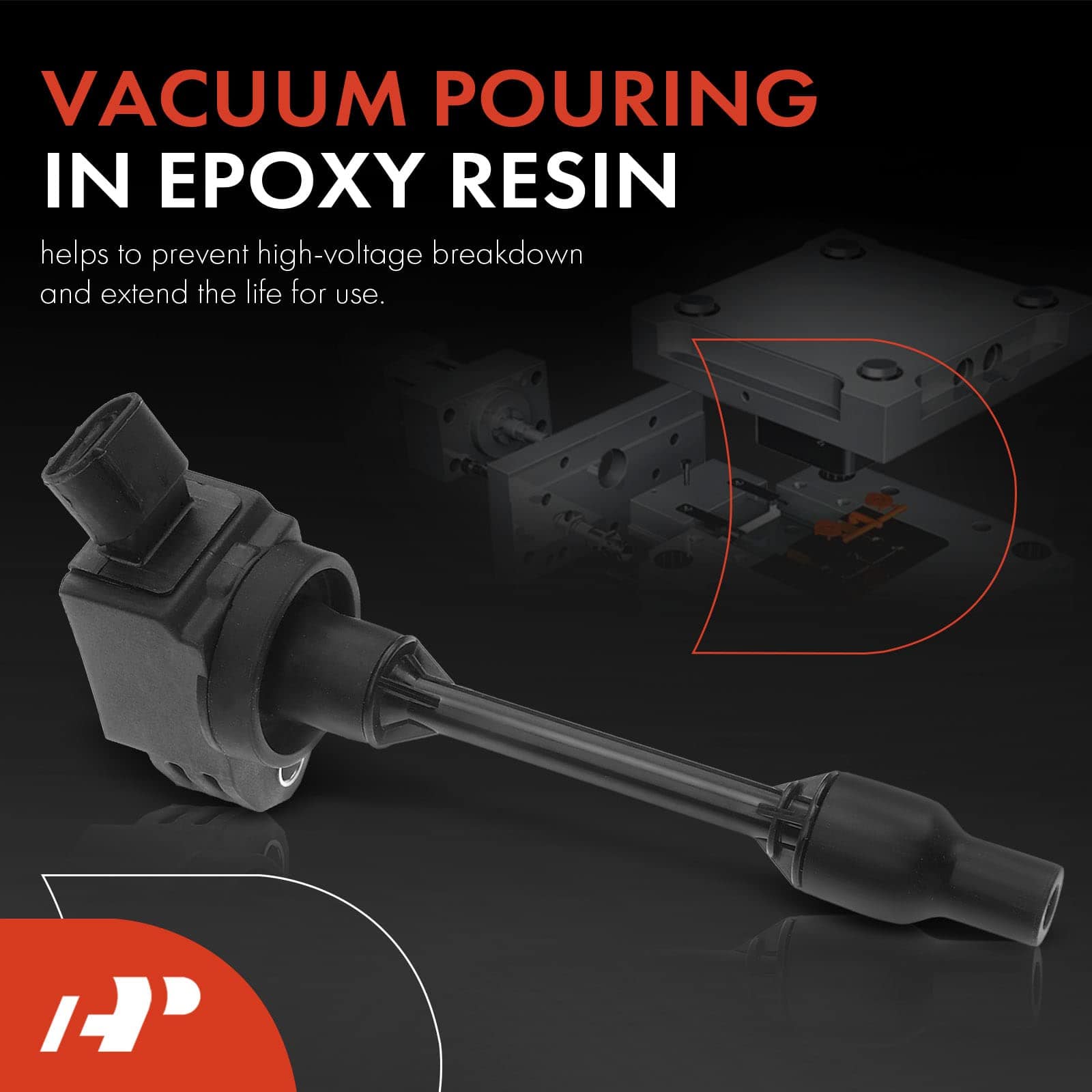 Conjunto de 4 Bobinas de Encendido A-Premium Compatible con - Imagen 4