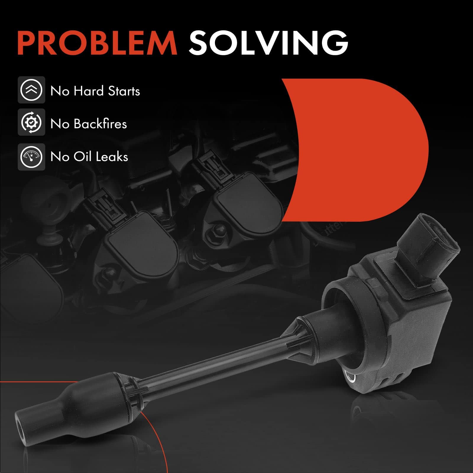 Conjunto de 4 Bobinas de Encendido A-Premium Compatible con - Imagen 8