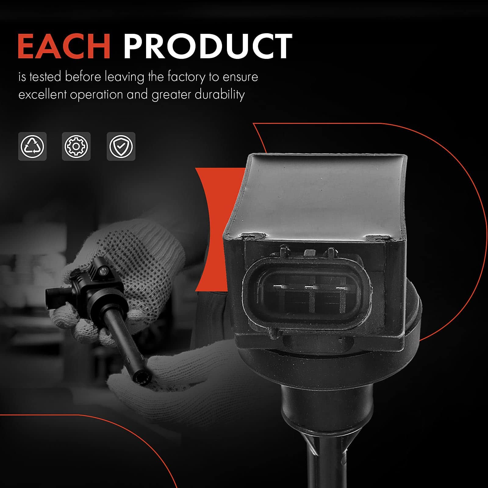 Conjunto de 4 Bobinas de Encendido A-Premium Compatible con - Imagen 7