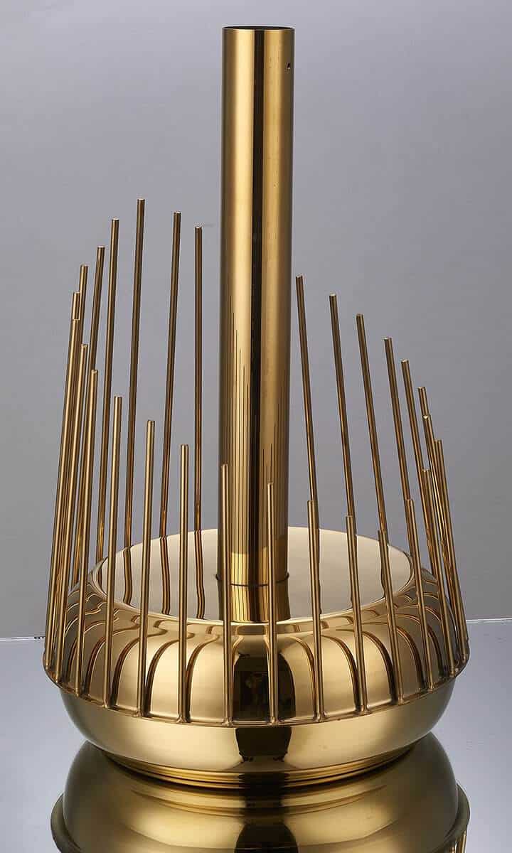 Theremin Musical Handmade Waterphone Dorado - Instrumento
