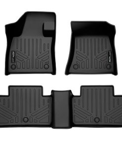 Conjunto de tapetes negros SMARTLINER a medida para 2 filas