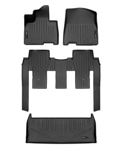 SMARTLINER Juego de 2 Filas de Tapetes para el Piso y Forro