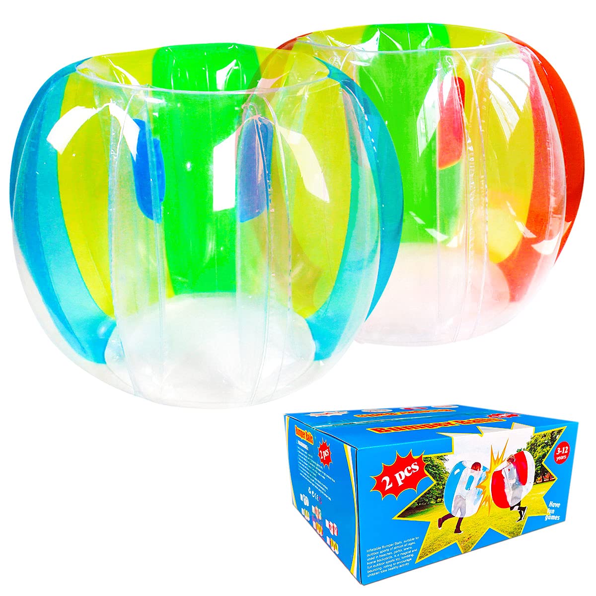 2 PC Kid Sumo Ball, Bumper Bounce Ball para Juegos en - Imagen 9