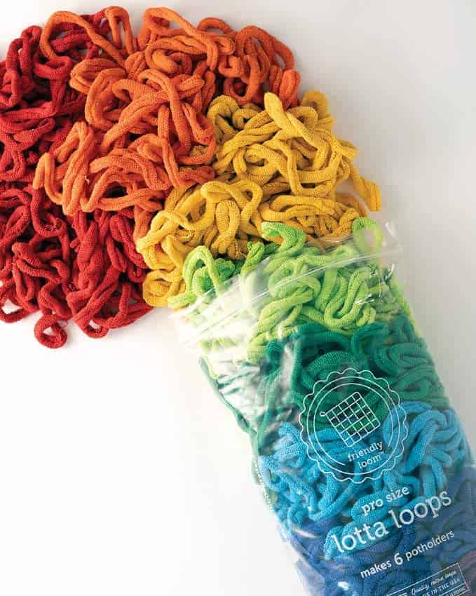 Lote de bucles Lotta Friendly Loom PRO arco iris hace 6 - Imagen 3
