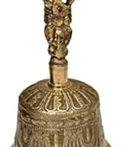 Campana de Meditación Budista Tibetana Dorje en la Parte