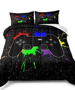 Juego de Edredones BDUCOK para Gamers para Niños, Juego de